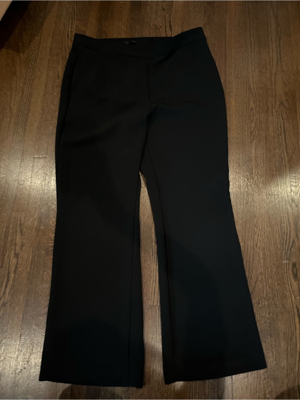 Ann Taylor Black Boot Cut Dress Pants